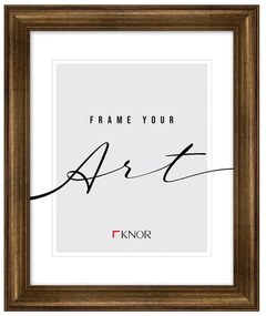 Cornice in plastica color rame 24x30 cm - knor