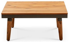 Divano da giardino grigio con struttura in legno di acacia Lustio - Bonami Selection