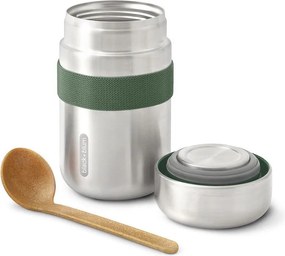 Borraccia termica argentata in acciaio inox 400 ml – Black + Blum