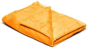 Coperta in micropush giallo, 150 x 200 cm - My House