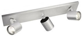 Philips 53093/48/12 - Luce Spot RUNNER cromo opaco 3xGU10/35W/230V