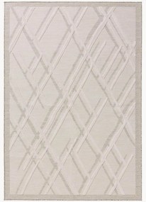 Tappeto da interno-esterno con struttura in rilievo Flora