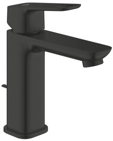 Rubinetto per lavabo a canna media getto aerato Clova Pulse nero spazzolato opaco GROHE