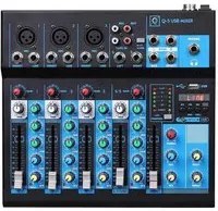 Mixer disc jockey oqan 625809 q5 usb mkii black black