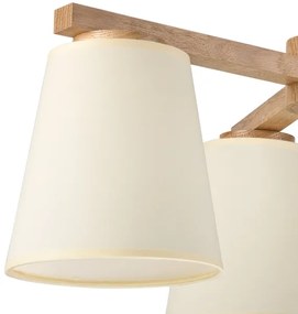 Paralume di ricambio ELLIE E27 diametro 15 cm color crema