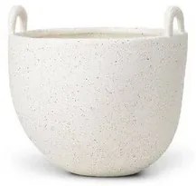 Speckle Pot Small Off-White - Ferm Living