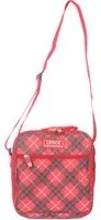 Borsa lunch box tartan con tracolla, da 5 litri