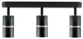 Faretto BAMBOO 3xGU10/10W/230V nero