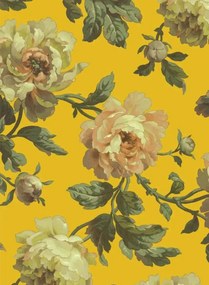 House of Hackney Carta da parati Peoneden - Ochre