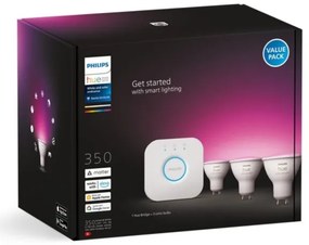 Set base Philips Hue WACA 3xGU10/5,7W 2000-6500K + dispositivo di collegamento