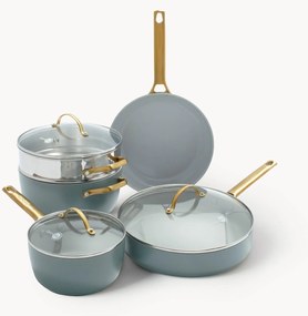 Batteria di pentole con rivestimento antiaderente Padova 10 pz
