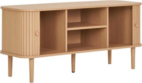 Mobile TV di colore naturale con effetto pino 113x51,5x40 cm Nikko – House Nordic