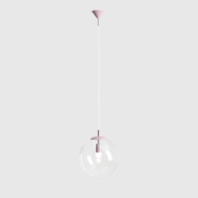 Lampada a sospensione in vetro Nohr ALDEX, dimmerabile, Violetto / Fucsia / Rosa, Soggiorno / Sala da pranzo, Vetro, Lampada a sospensione