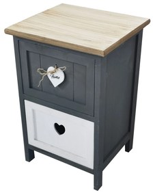 GENESIS - mobiletto in legno con cassetti