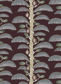 Josephine Munsey Carta da parati Palm Stripe - Spicer Brown