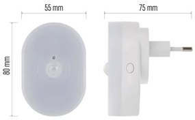 Sensore di movimento con luce notturna GoSmart Wi-Fi