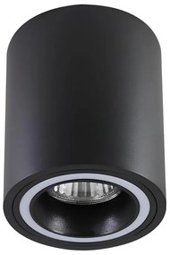 Rabalux 71160 - Faretto KOBALD 1xGU10/25W/230V arrotondato nero
