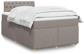 Giroletto A Molle Con Materasso Tortora 120x200 Cm İn Tessuto /
