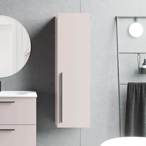 Colonna per mobile bagno Mia VISOBATH 1 anta P 27 x L 34.5 x H 120 cm Cotone laccato truciolare