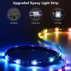 Govee - Retroilluminazione LED SMART per TV 55-65" RGBIC Wi-Fi