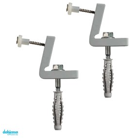 Fischer Kit Di Fissaggio Per Wc e Bidet a Pavimento C/Foro Da Diam.10 mm