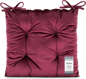 Cuscino per sedia in velluto 40x40 cm Aleksa – Restilo