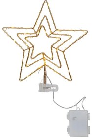 Eglo 411274 - Decorazione natalizia LED da esterno TOPSY 30xLED/0,06W/3xAA IP44