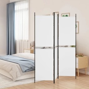 Divisorio A 3 Pannelli Bianco 150x180 Cm İn Tessuto /