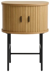 Comodino di colore naturale Nola – Unique Furniture