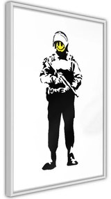 Poster Banksy: Smiling Copper