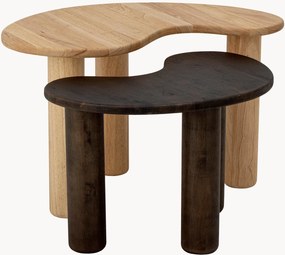 Tavolino da salotto in legno di albero della gomma Luppa