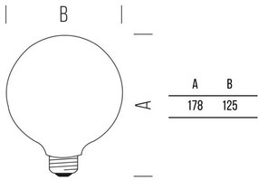 Globo 125 Stick 1521lm 11,0W E27 CW