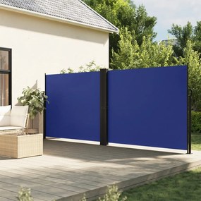 Tenda Da Sole Laterale Retrattile Blu 180x1200 Cm /