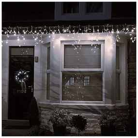 Solight 1V40-WW - Tenda luminosa natalizia a LED per esterni 120xLED/230V 3 m IP44