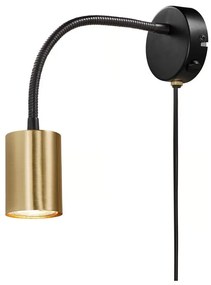 Nordlux - Applique da parete EXPLORE 1xGU10/7W/230V ottone