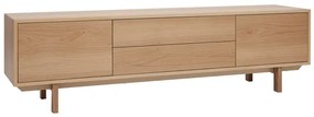 Mobile TV scandinavo legno chiaro L180 cm SID