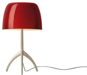 Foscarini - Lumiere Piccolo Lampada da Tavolo E14 Golden/Ciliegio Dimmerabile Foscarini