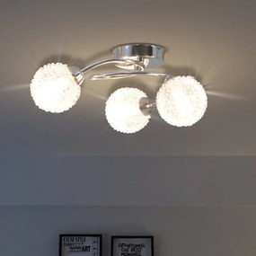 Lampadario Da Soffitto Con 3 Lampadine G9 Da 120 W /