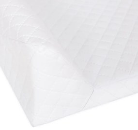 CebaBaby - Materassino fasciatoio con piano fisso bilaterale COMFORT 50x70 cm bianco
