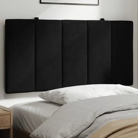 Cuscino Testiera Nero 100 Cm İn Velluto /