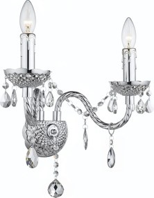 Lampada da parete EBT019-2W Chrome