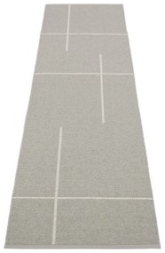 Passatoia da interno/esterno grigio chiaro/color crema 70x270 cm Fred Linen – Pappelina