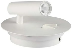 Applique a LED LED/3W/230V + LED/6W/230V 3000K bianco