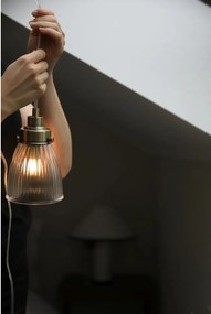 Lampadario color ottone con paralume in vetro ø 11 cm Bellis – Markslöjd
