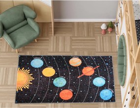 Tappeto da gioco per bambini lavabile 120x180 cm Solar System – Vitaus