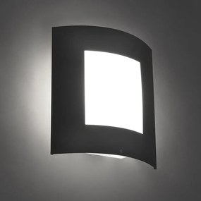 Lampada da parete per esterni antracite IP44 - Emmerald 1