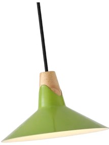 Lampadario a sospensione con filo 1xE27/15W/230V verde