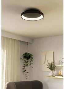 Eglo 901251 - Plafoniera LED dimmerabile LORETELLO LED/12W/230V nero + +TC