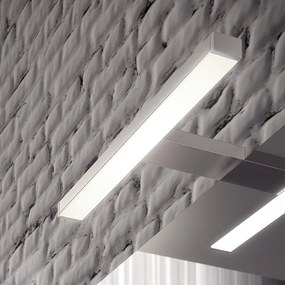 Applique LED bagno moderno Nite bianco IP21, luce bianco caldo 200 lumen,