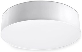 Plafoniera Tonda in PVC da Soffitto 3xE27 ARENA 45 Bianca da interno